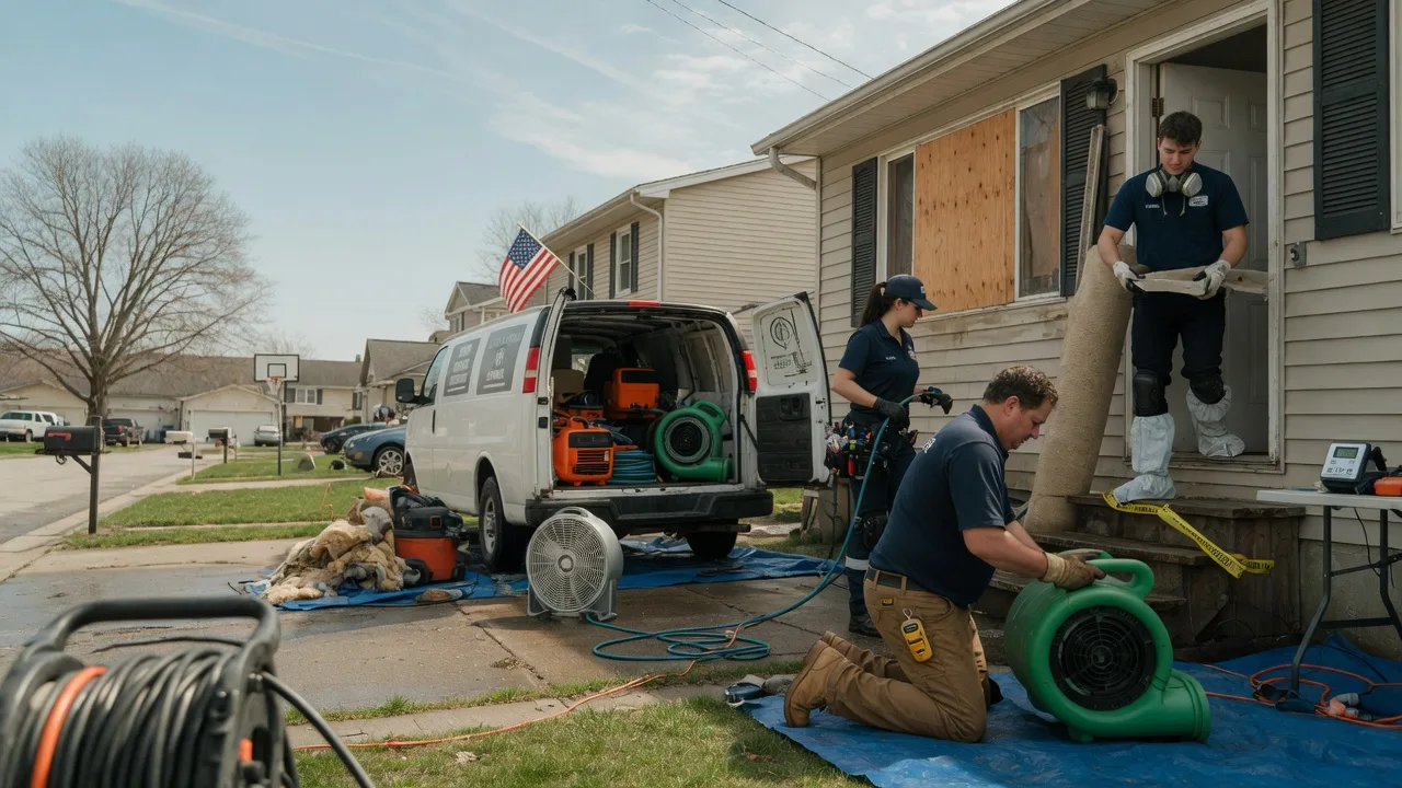 Water Damage Restoration in Northpoint, PA near me